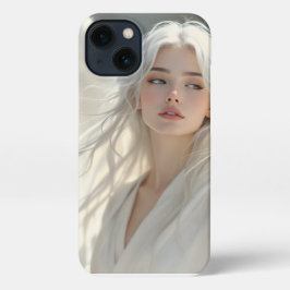 Luminous Guardian - Engel der Silberdämmerung iPhone 13 Hülle