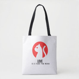 Luminous Love Cat Silhouette