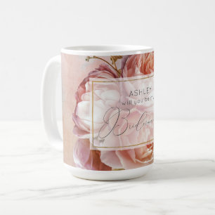 LUMINOUS ROSE Elegante Moderne Blumengestelle Kaffeetasse