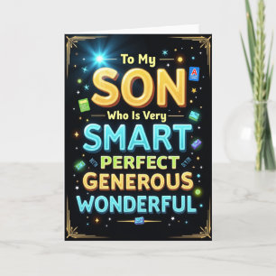 Luminous Sons Lob Karte
