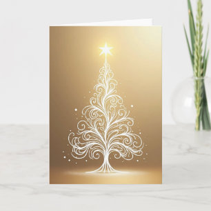 Luminous Star Weihnachtskarte Karte