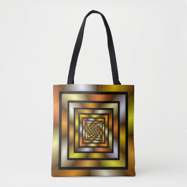 Luminous Tunnel Colorful Trippy Fraktal Graphic (Vorderseite)