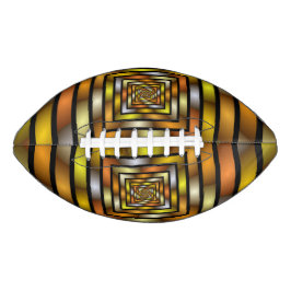 Luminous Tunnel Colorful Trippy Fraktal Graphic Football