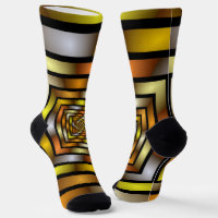 Luminous Tunnel Colorful Trippy Fraktal Graphic