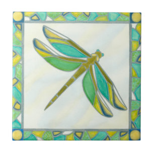 Luminy Pastel Dragonfly von Vanna Lam Fliese