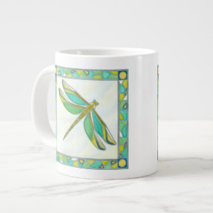 Luminy Pastel Dragonfly von Vanna Lam Jumbo-Tasse