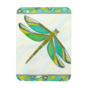 Luminy Pastel Dragonfly von Vanna Lam Magnet