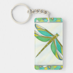Luminy Pastel Dragonfly von Vanna Lam Schlüsselanhänger