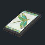 Luminy Pastel Dragonfly von Vanna Lam Trifold Geldbörse<br><div class="desc">Die von Vanna Lam entworfene helle Libelle ist in Pastellfarben gestrichen. Vielleicht findet man es in der Natur nicht so,  aber es ist trotzdem eine atemberaubende Schöpfung. Bestellen Sie noch heute Ihren Ausdruck!</div>