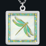 Luminy Pastel Dragonfly von Vanna Lam Versilberte Kette<br><div class="desc">Die von Vanna Lam entworfene helle Libelle ist in Pastellfarben gestrichen. Vielleicht findet man es in der Natur nicht so,  aber es ist trotzdem eine atemberaubende Schöpfung. Bestellen Sie noch heute Ihren Ausdruck!</div>