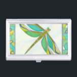 Luminy Pastel Dragonfly von Vanna Lam Visitenkarten Dose<br><div class="desc">Die von Vanna Lam entworfene helle Libelle ist in Pastellfarben gestrichen. Vielleicht findet man es in der Natur nicht so,  aber es ist trotzdem eine atemberaubende Schöpfung. Bestellen Sie noch heute Ihren Ausdruck!</div>