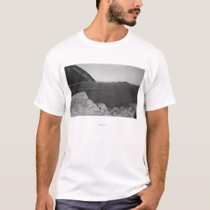 Lummi Insel, WA - Ansicht von Lummi Felsen T-Shirt