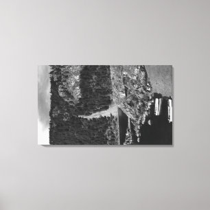 Lummi Insel, WA - Lummi schaukelt Ansicht mit Leinwanddruck