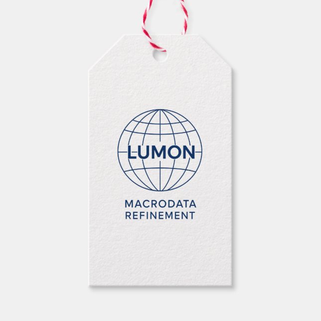 Lumon Macrodata Refinement Geschenkanhänger (Vorderseite)