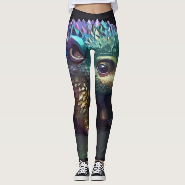 Lumos der Igel Leggings (Vorderseite)