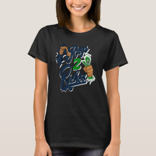 Lumpen zu Reichtümern Brave Blue 13s passend T-Shirt