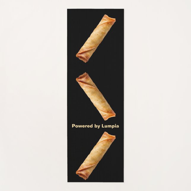 Lumpia Motivation: Einseitig Yogamatte (Vorderseite)