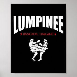 Lumpinee Boxing Stadium Bangkok Thailand Bester Va Poster