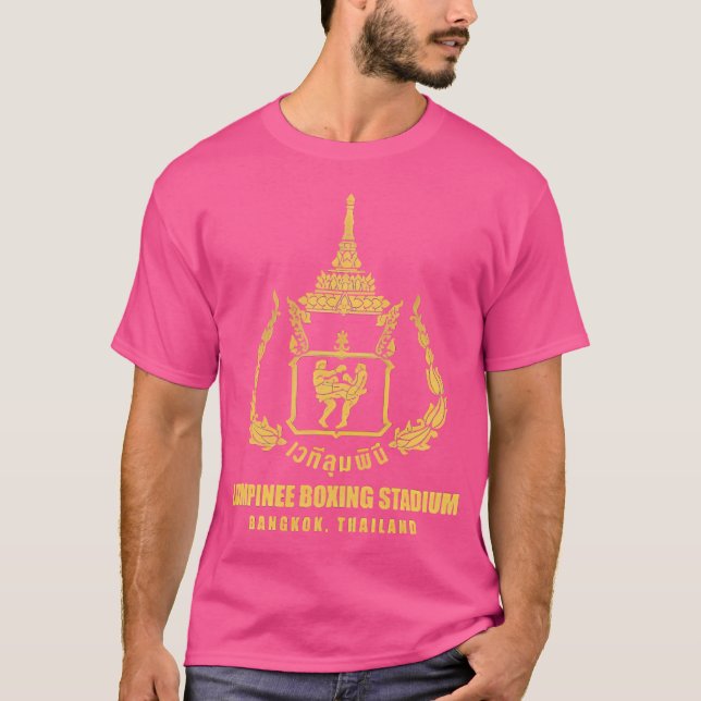 Lumpinee Boxing Stadium Bangkok Thailand Muay Thai T-Shirt (Vorderseite)
