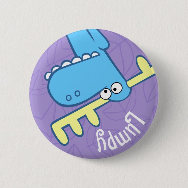Lumpy Niedlich Button (Vorderseite)