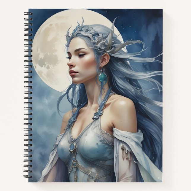 Luna Argenta Notizbuch (Vorderseite)