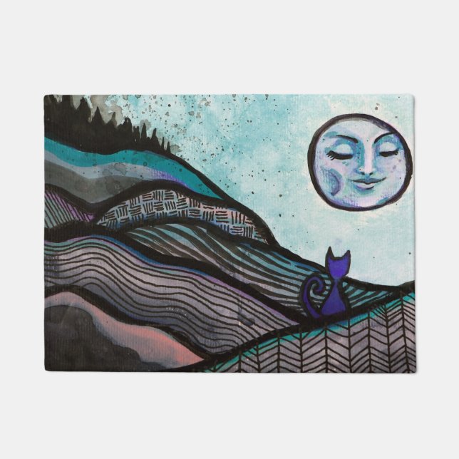 Luna Cat Fußmatte (Vorderseite)