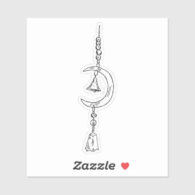 Luna Chime Sticker (Blatt)