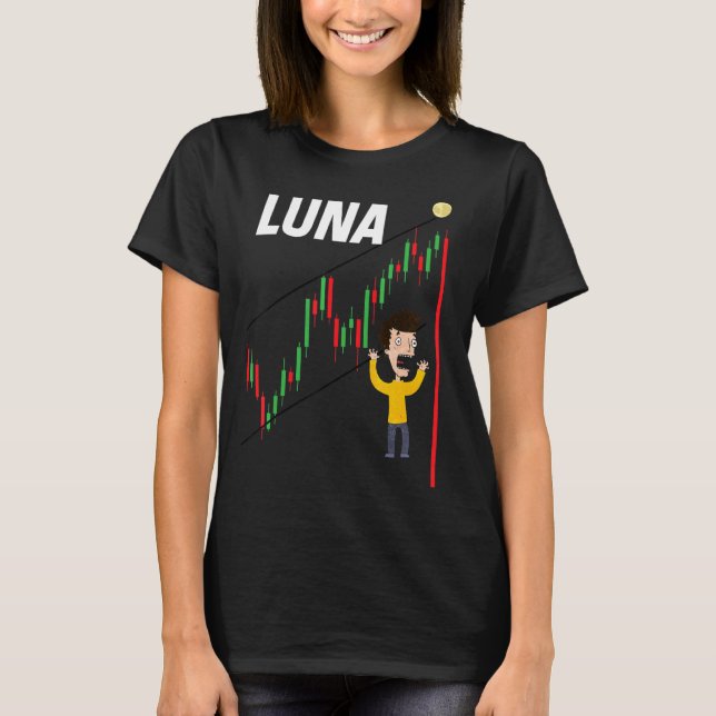 Luna Crypto Crash Trading CryptoCurrency Btc 2022 T-Shirt (Vorderseite)