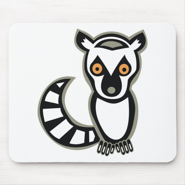 LUNA der LEMUR Mousepad (Vorne)