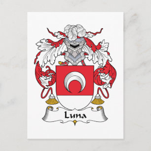 Luna Familienwappen Postkarte