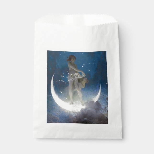 Luna Goddess auf den Nachts-Scattering Stars Geschenktütchen (Vorderseite)