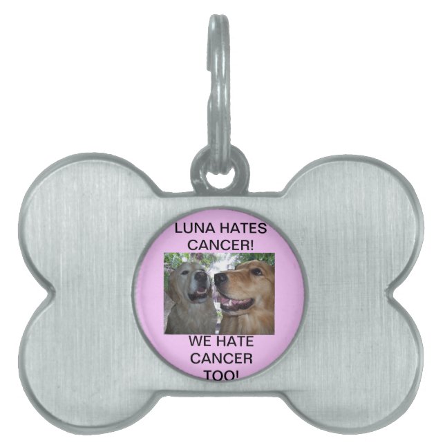 LUNA HAT KREBS! WIR HASEN AUCH KREBS! TIERMARKE (Vorderseite)