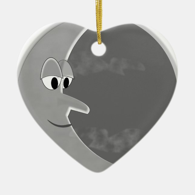 Luna Keramikornament (Vorne)