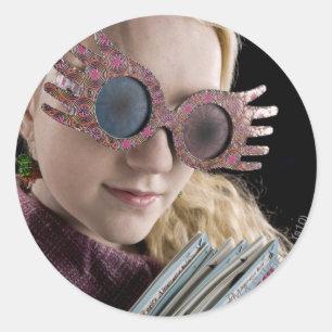 Luna Lovegood 2 Runder Aufkleber