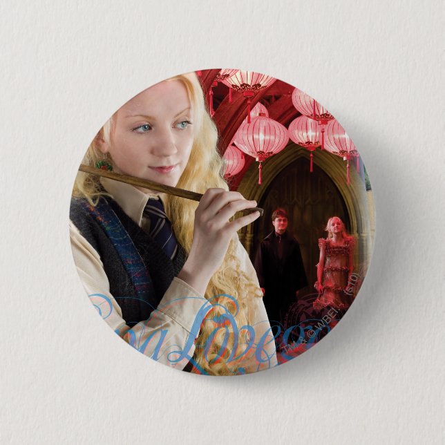 Luna Lovegood Montage Button (Vorderseite)