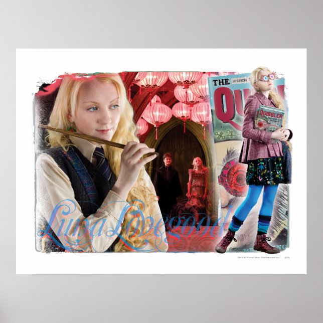 Luna Lovegood Montage Poster (Vorne)