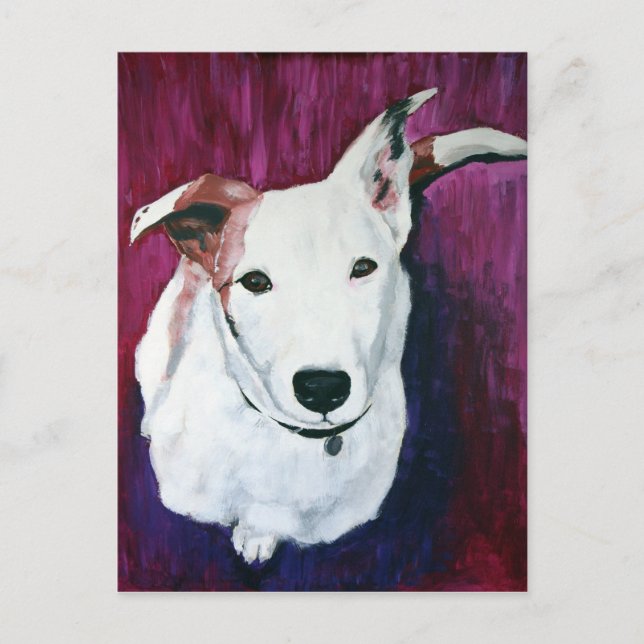 Luna Lurcher Postkarte (Vorderseite)