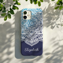 Luna Mandala Personalisierte iPhone-Hülle