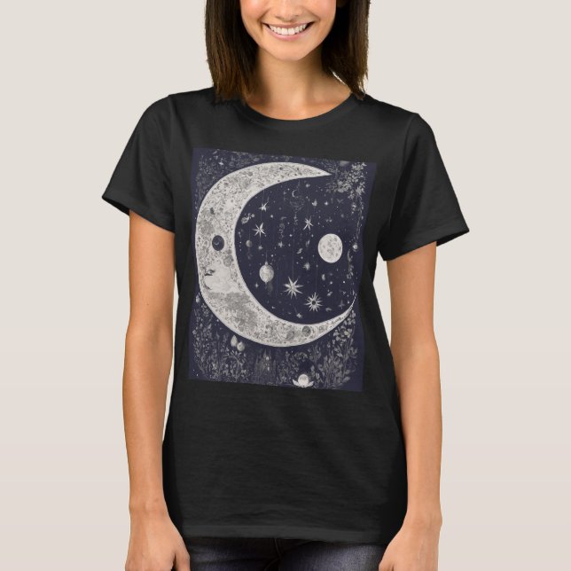 Luna Mística "Halloven"  T-Shirt (Vorderseite)