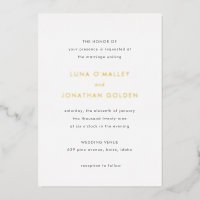Luna Modern Wedding