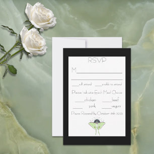 Luna Moon Moon Phases RSVP Karte