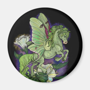 Luna Moonduster Moth Fairy Hornet Magnet