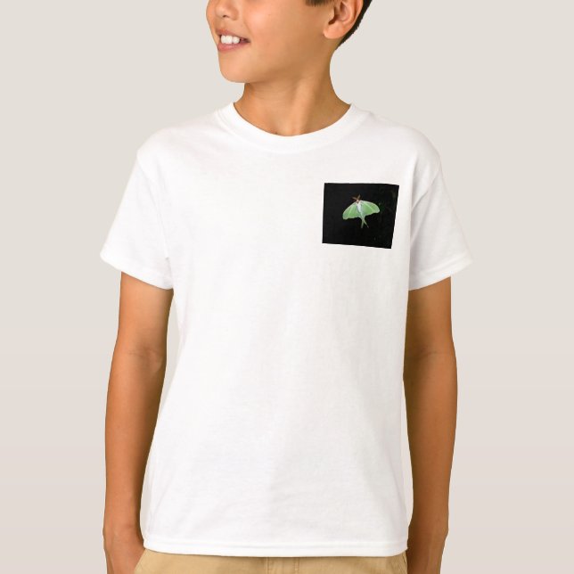 Luna Moth Boys T - Shirt (Vorderseite)
