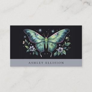 Luna Moth Business Card Visitenkarte