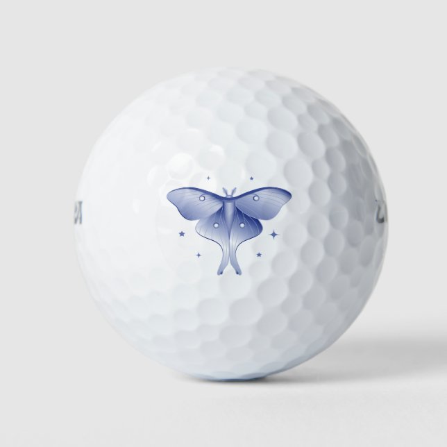 Luna Moth Golf Balls Golfball (Vorderseite)