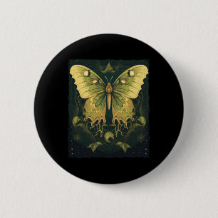 Luna Moth Halloween Kostume Halloween Button