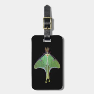 Luna Moth Luggage Tag Gepäckanhänger