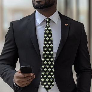 Luna Moth Moon Phases Krawatte