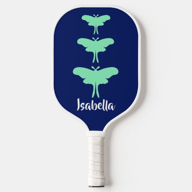 Luna Moth Pickleball Schläger (Vorderseite)