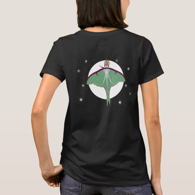 Luna Moth T-Shirt (Rückseite)
